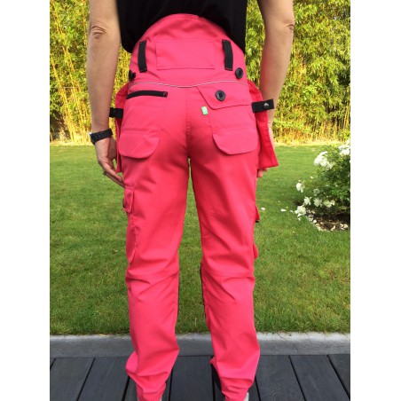 Pantalon femme multipoches PRO EXPERT II fushia