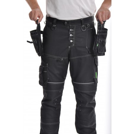 Pantalon de travail PXIV AGA noir