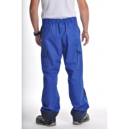 Pantalon travail élastique confortable multipoches solide